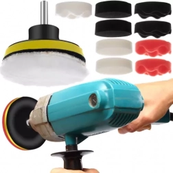 Polierschwamm-Set 12 Stk., 80 mm