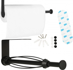 Schwarzer Küchenpapiertuchhalter