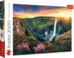 Puzzle 2000 pieces Haifoss Waterfall, Iceland