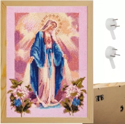 Kiefernholz-Bilderrahmen 28 × 38 cm mit Plexi, MALATEC