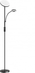 Dual standing lamp with remote control BLITZWILL 36 W, black