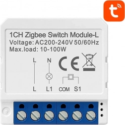 Slimme schakelmodule ZigBee Avatto LZWSM16-W1 Zonder nuldraad TUYA