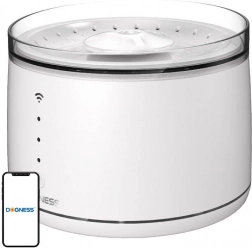 Smart pet fountain for dogs and cats Dogness D07 1.8 L white