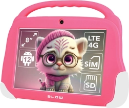 Kinder-Tablet Blow KidsTAB 8 4G, 8" FHD, 4 GB/64 GB, rosa