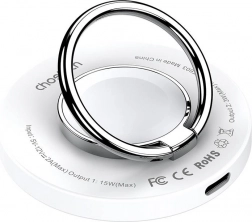 Choetech 2-in-1 Wireless Charger with Holder (White)