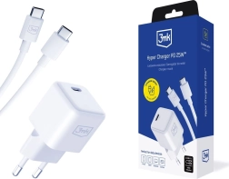 3mk Hyper oplader 25W PD met USB-C-kabel