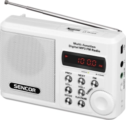 Draagbare FM-radio met USB en microSD