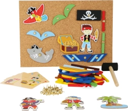 Houten creatieve spel Piraten – hamerset small foot