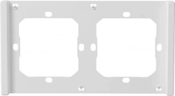 Cadre double pour interrupteur Sonoff M5 80 blanc