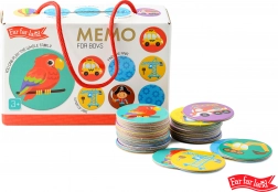 Far Far Land round memory game for boys