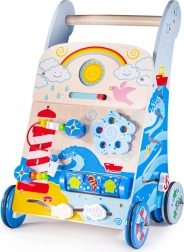 Bigjigs Baby houten loopwagen Zee