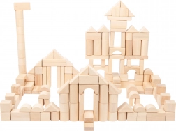 Wooden Construction Set Small Foot 200 pcs