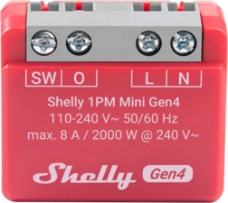 Shelly 1PM Mini Zigbee and Matter Controller