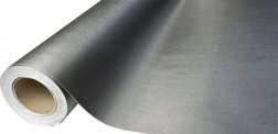 Film thermoplastique adhésif brossé graphite 1,52x30m