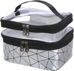 Da110b kosmetisches Etui silbern