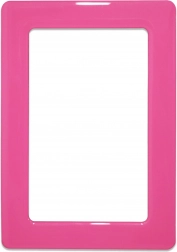 Magnetischer selbstklebender Rahmen rosa 12,3x8,1 cm