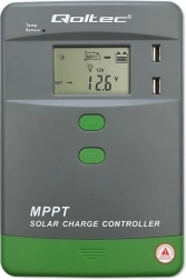 Régulateur de charge solaire MPPT avec capteur de température 30A