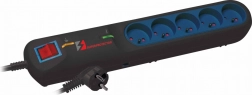 Surge Protector LFT-2005, 5.0m, Black