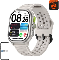 Zeblaze Beyond 3 Pro smart watch in champagne color