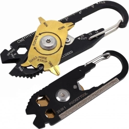 Karabiner-Multitool für Schlüssel