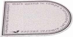 Teppich, Fußmatte, rutschfeste Eingangsmatte 60 x 90 cm Typ 4