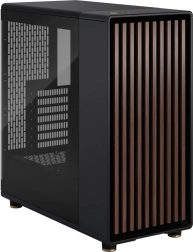 Fractal Design kast North zwart met houten details