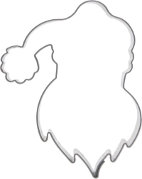 Orion St. Nicholas Stainless Steel Cookie Cutter 7 cm