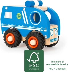 Small Foot Wooden Police Car