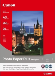 Papier Canon SG-201 halfglanzend Photo Paper Plus A3