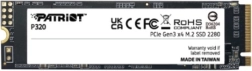 SSD-schijf 512 GB PATRIOT P320 PCIe M.2 NVMe Gen3 x4