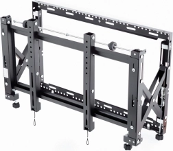 Videowall pop-out beugel voor monitoren 42–65" VESA 100×100 tot 600×400, 60 kg