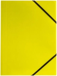A4 Elastic Band Folder 350g Lime