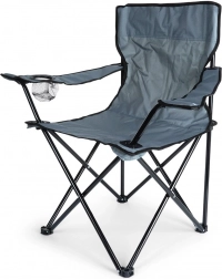 Klappbare Campingstuhl mit Getränkehalter VILDE