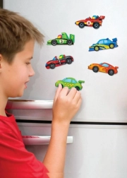 Herstellung und Bemalung von Rennwagen 4M