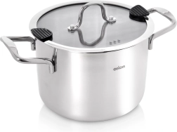 Stainless steel pot with lid VENICE 20 cm, 4.6 l