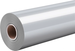 HTVRONT Pure Thermotransferfolie silber 30,5 cm × 1,8 m