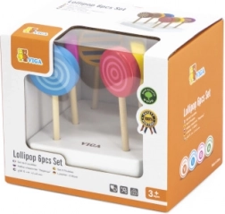 Wooden Colorful Lollipops Viga - Set of 6 pcs