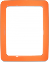 Magnetic self-adhesive frame orange 16.0x11.8 cm