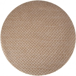 Beige-gold round placemat 38 cm