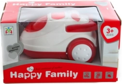 Kids' battery-powered vacuum cleaner with lights and sounds