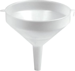 Kunststofftrichter 40 cm weiß