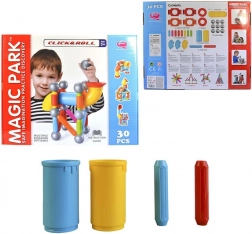 MaDe Jeu de construction magnétique - 30 pcs