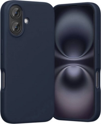 Vention siliconen hoesje voor iPhone 16 met MagSafe, blauw