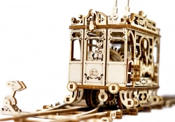 puzzle 3D en bois tramway avec rails WOODEN CITY (273 pièces)
