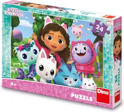 Puzzle Gabby's Dollhouse in the Garden 24 Pieces