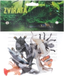 Sea Animals – set of 10 plastic figures in a bag