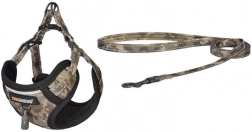 Dogness Walking Set with Leash and Harness - Camouflage Pattern