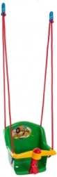 Schommel voor kinderen met geluid, kunststof, groen