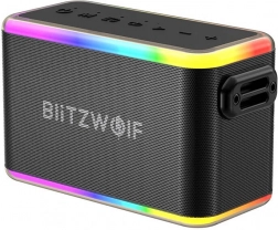 Kabelloser Lautsprecher Blitzwolf mit RGB-Beleuchtung 80W