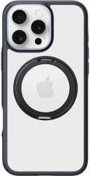 Hülle mit magnetischem Ständer TORRAS Ostand R Fusion für iPhone 16 Pro Max – schwarz
